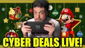 HUGE Nintendo eShop Cyber Deals For Switch 2/Switch LIVE!