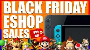 BLACK FRIDAY Nintendo Eshop Sales Are LIVE NOW!