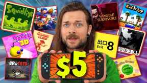 The Best CHEAP $5 Nintendo Switch Games!