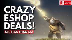 MASSIVE Nintendo Eshop Switch Deals Under $5 (Christmas Sale!)