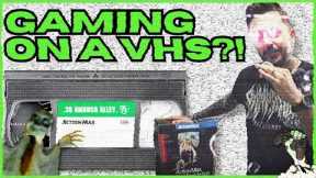 The Weird VHS Game Console You’ve Never Heard Of | Action Max History, Unboxing & Gameplay